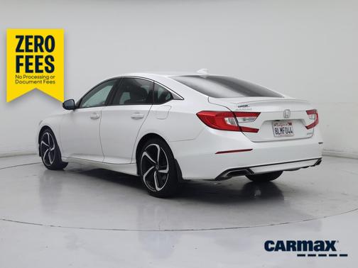 White 2019 Honda Accord Sport