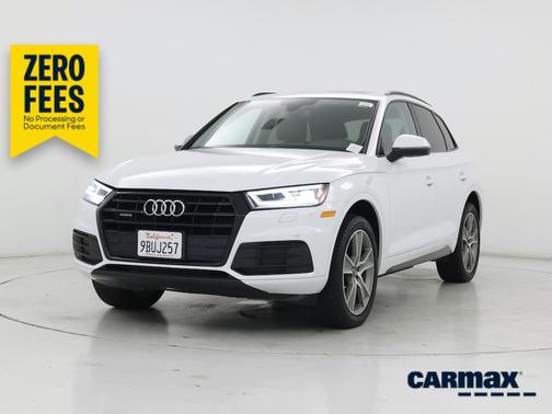 White 2020 Audi Q5 Premium Plus
