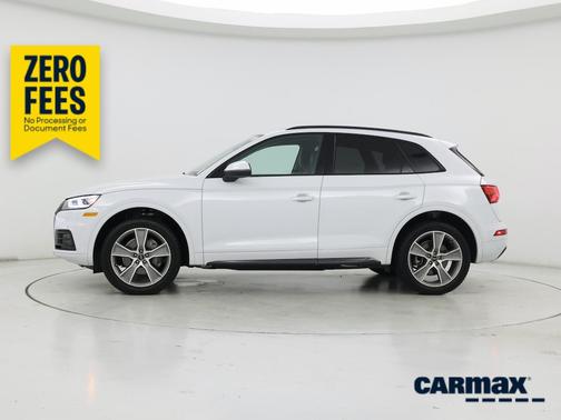White 2020 Audi Q5 Premium Plus