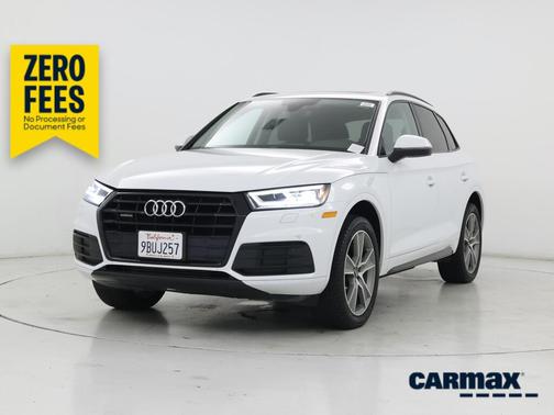 White 2020 Audi Q5 Premium Plus