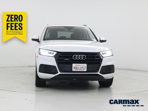 White 2020 Audi Q5 Premium Plus