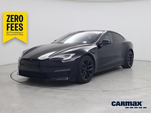 Black 2022 Tesla Model S