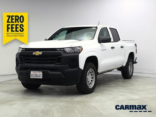 White 2023 Chevrolet Colorado Work Truck