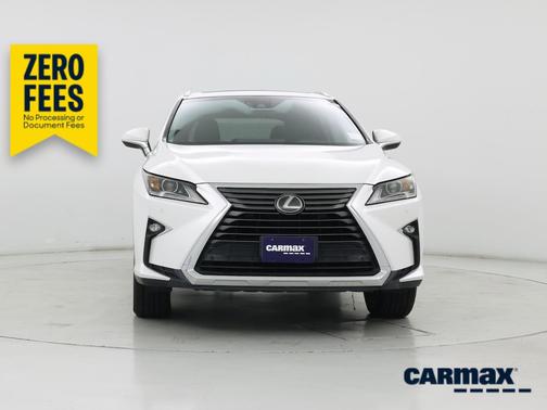 White 2017 Lexus RX 350