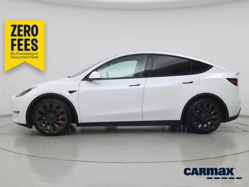 White 2022 Tesla Model Y Performance