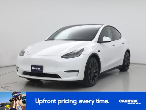 White 2022 Tesla Model Y Performance