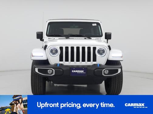 White 2023 Jeep Wrangler 4xe Unlimited Sahara