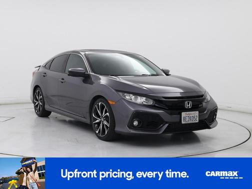 Gray 2018 Honda Civic SI