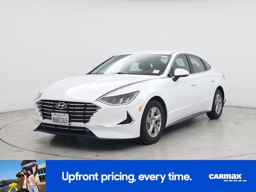 White 2021 Hyundai SONATA SE