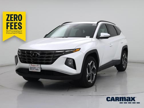 White 2022 Hyundai TUCSON SEL