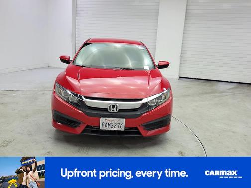 Red 2017 Honda Civic LX