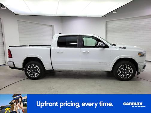 White 2025 RAM 1500 Laramie