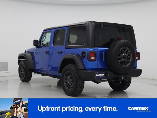Blue 2024 Jeep Wrangler Sport S