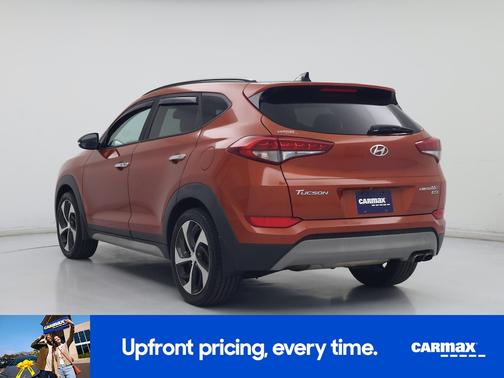 Orange 2017 Hyundai TUCSON Limited
