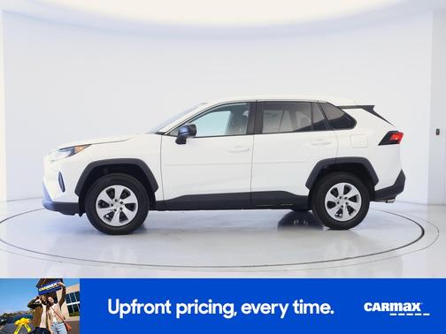 White 2022 Toyota RAV4 LE