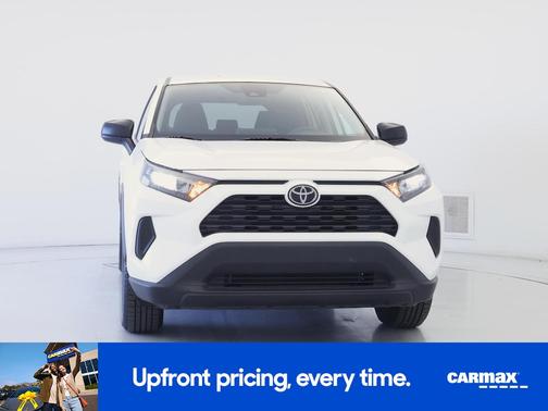 White 2022 Toyota RAV4 LE