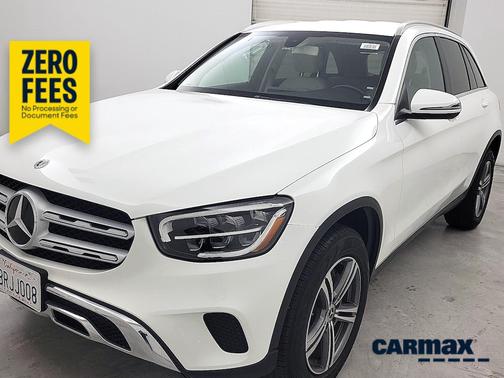 White 2020 Mercedes-Benz GLC 300
