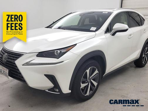 White 2019 Lexus NX 300