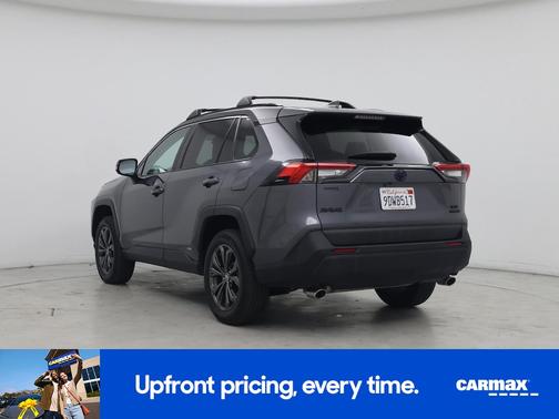 Gray 2022 Toyota RAV4 Hybrid XLE Premium