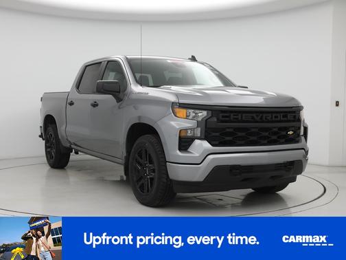 Gray 2024 Chevrolet Silverado 1500 Custom