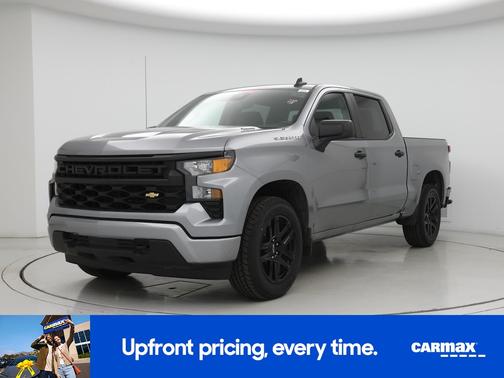 Gray 2024 Chevrolet Silverado 1500 Custom