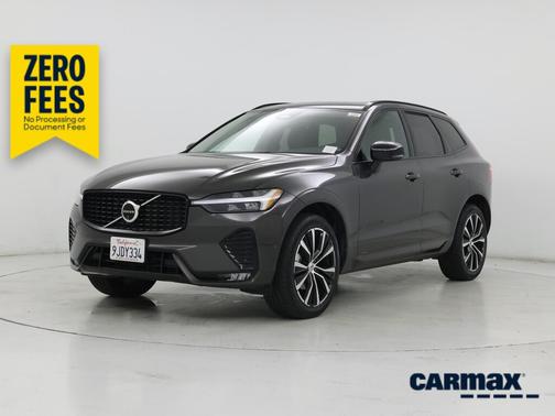 Gray 2024 Volvo XC60 B5 Plus Dark Theme