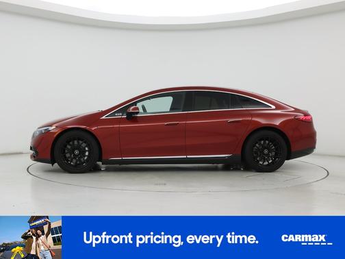 Red 2022 Mercedes-Benz EQS 450+