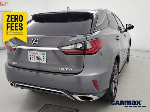 Gray 2016 Lexus RX 350 F-Sport