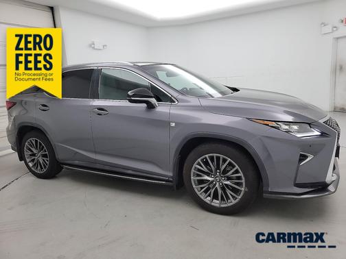 Gray 2016 Lexus RX 350 F-Sport