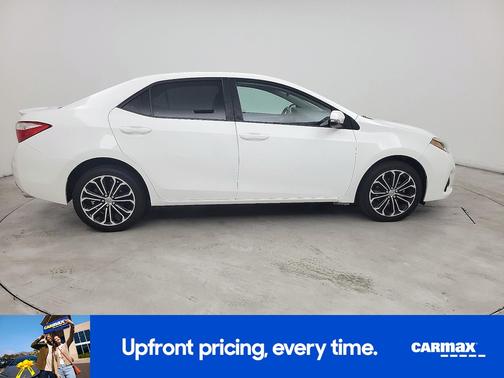 White 2016 Toyota Corolla S