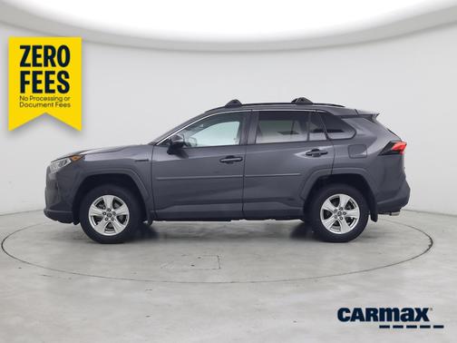 Gray 2020 Toyota RAV4 Hybrid XLE