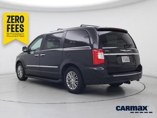 Black 2016 Chrysler Town & Country Touring L
