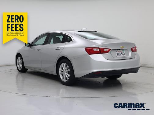 Silver 2016 Chevrolet Malibu LT