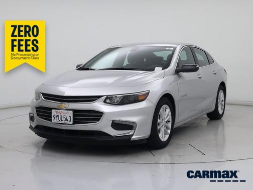 Silver 2016 Chevrolet Malibu LT