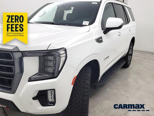 White 2022 GMC Yukon AT4