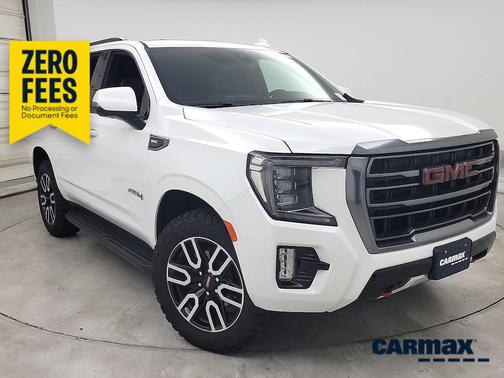 White 2022 GMC Yukon AT4