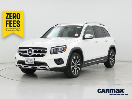 White 2022 Mercedes-Benz GLB 250