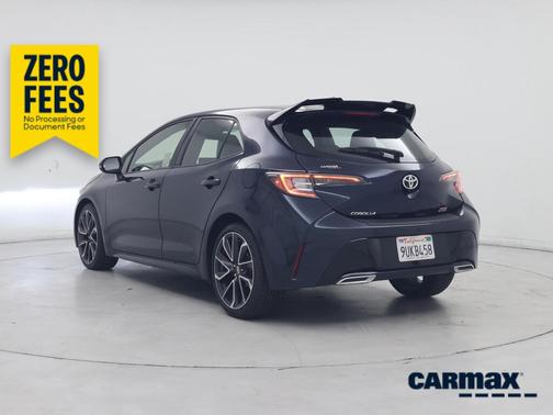 Blue 2019 Toyota Corolla Hatchback SE