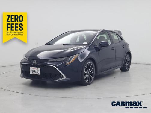 Blue 2019 Toyota Corolla Hatchback SE