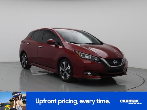 Red 2020 Nissan Leaf SV