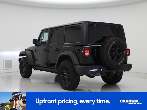 Black 2021 Jeep Wrangler Unlimited Willys