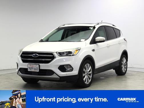 White 2018 Ford Escape Titanium