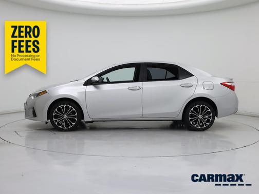 Gray 2015 Toyota Corolla S