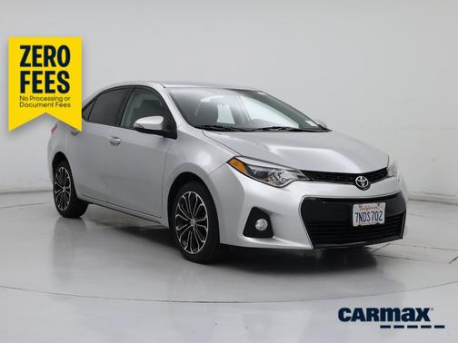 Gray 2015 Toyota Corolla S