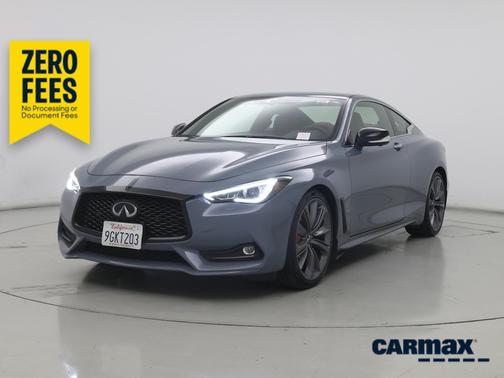 Gray 2022 INFINITI Q60 Red Sport 400