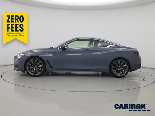 Gray 2022 INFINITI Q60 Red Sport 400