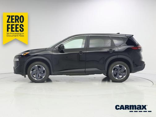 Black 2025 Nissan Rogue SV