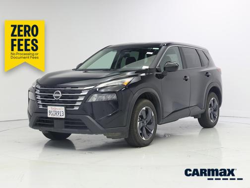 Black 2025 Nissan Rogue SV