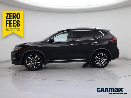 Black 2018 Nissan Rogue SL