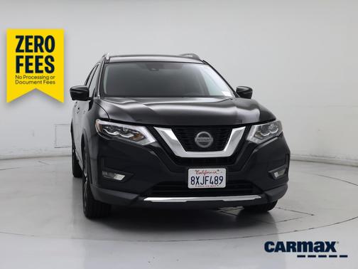Black 2018 Nissan Rogue SL